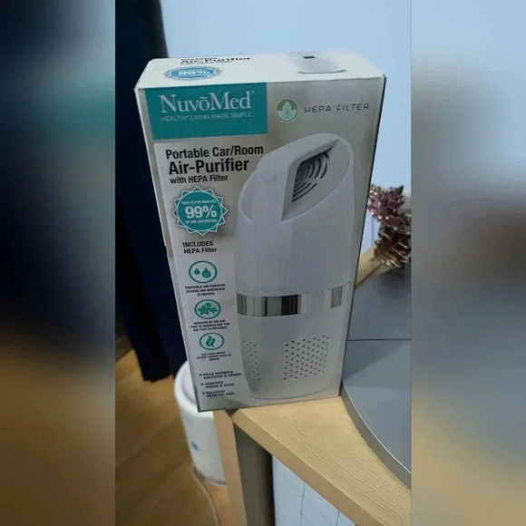 NuvoMed™ Portable Air Purifier with HEPA Filter (New) - Picture 15 of 15